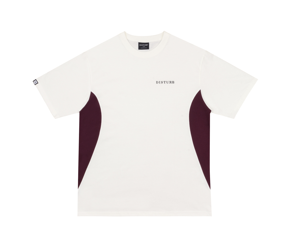 DISTURB - Camiseta Side Cutout Off White - Slow Office